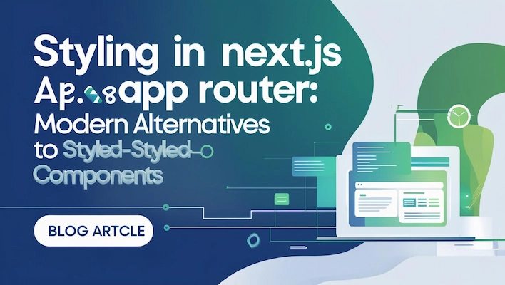 Styling in Next.js App Router: Modern Alternatives to Styled-Components