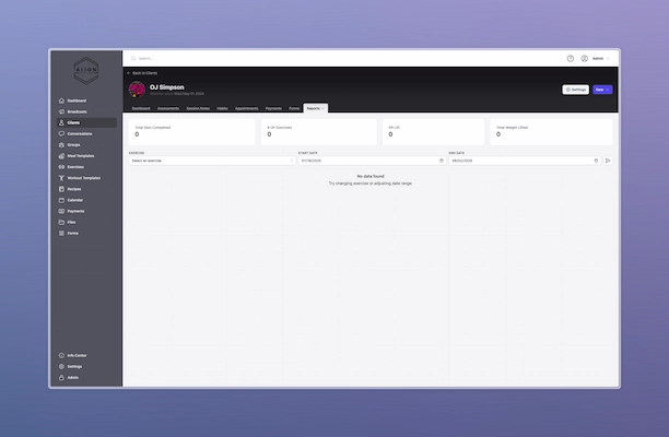 Progress reports and analytics